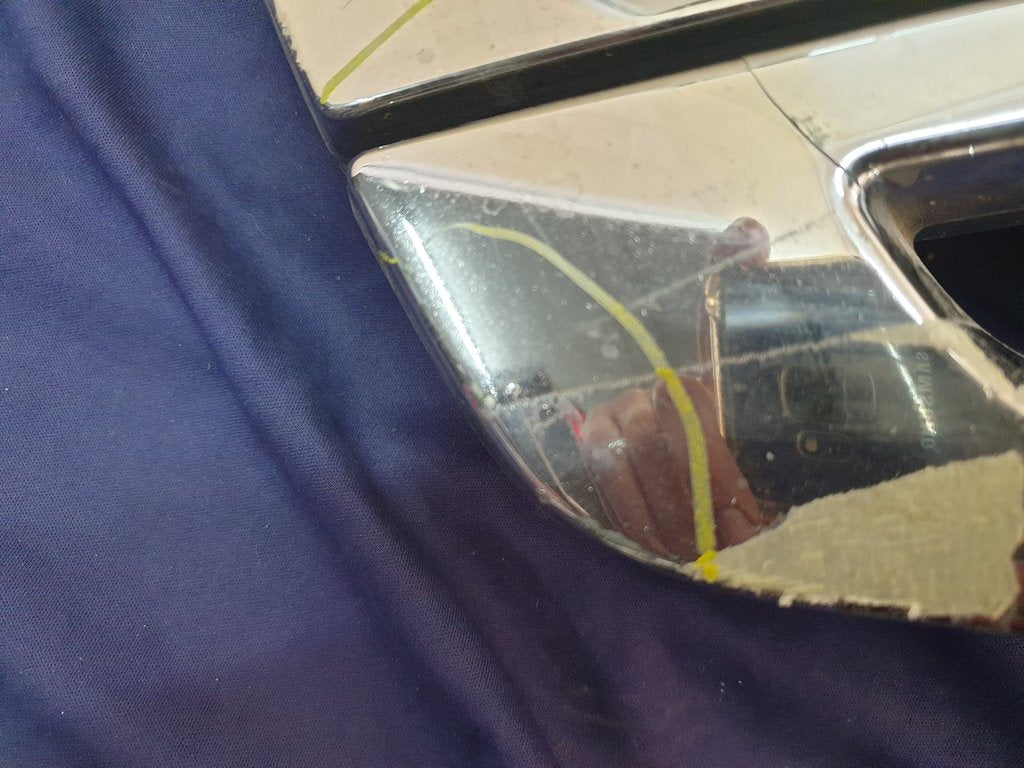 Ford Ranger Radiator Grille - Wear and Tear, Pitted and Broken Chrome