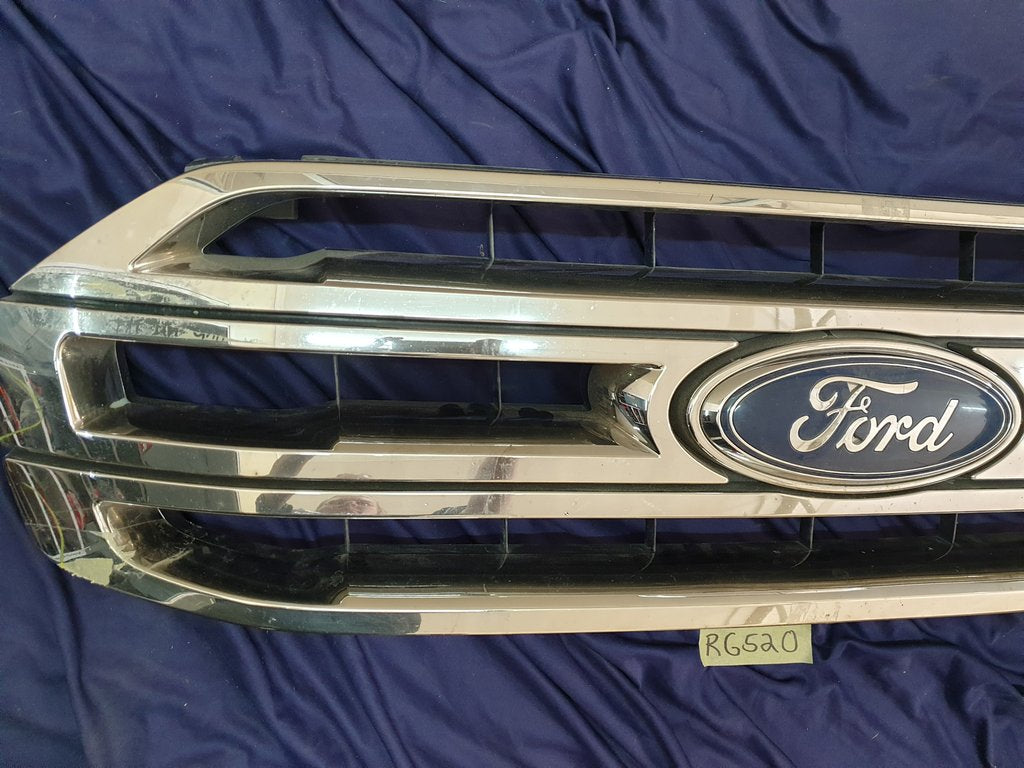 Ford Ranger Radiator Grille - Wear and Tear, Pitted and Broken Chrome