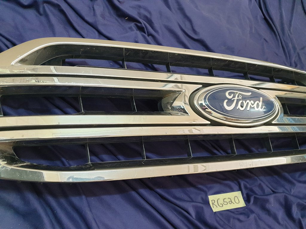 Ford Ranger Radiator Grille - Wear and Tear, Pitted and Broken Chrome