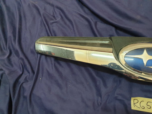 Original Used Subaru Forester Radiator Grille - Wear and Tear, Pitted Chrome