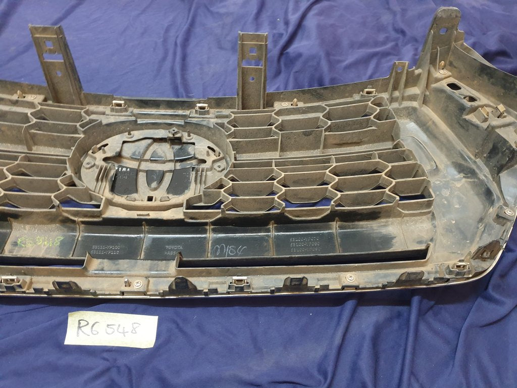 Toyota Hilux Radiator Grille - Light Wear and Tear, Broken clips