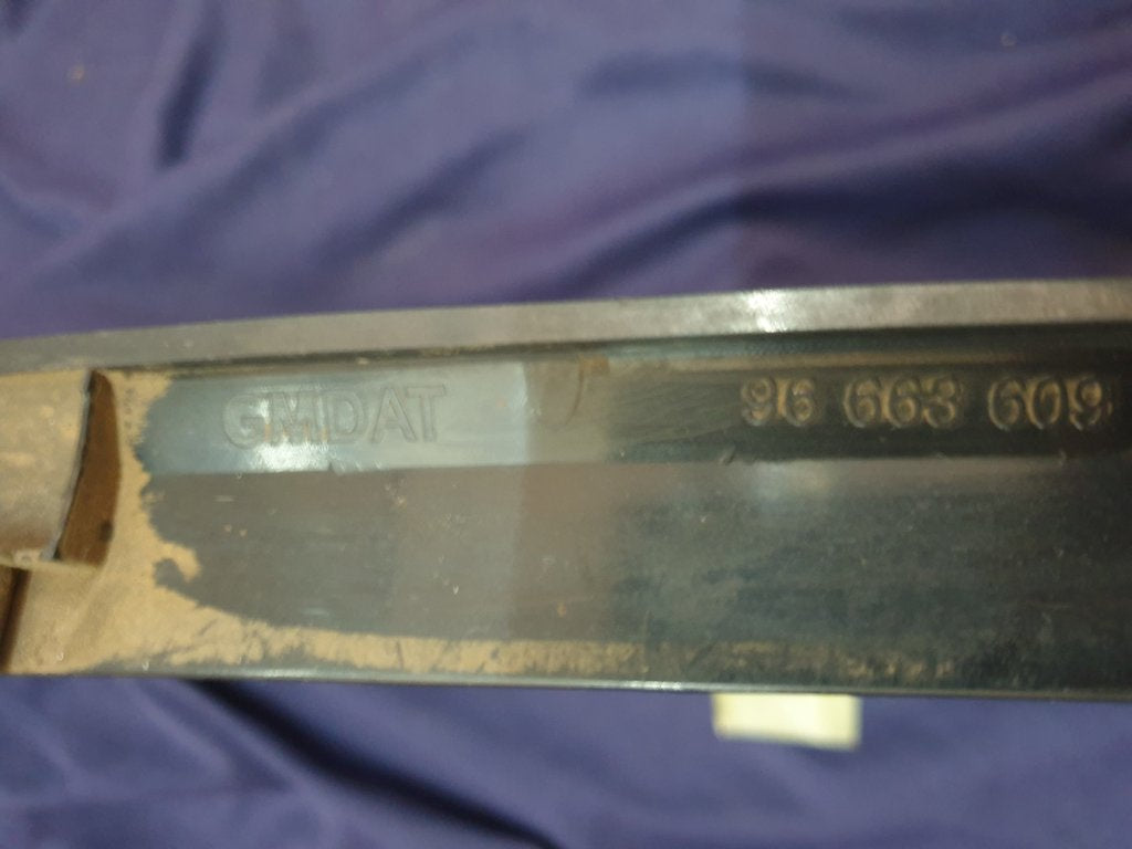 Chevrolet Matiz Front Bumper Lower Grille