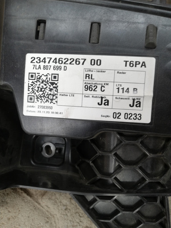 Volkswagen Transporter T6 2023 Radiator Grille Backing