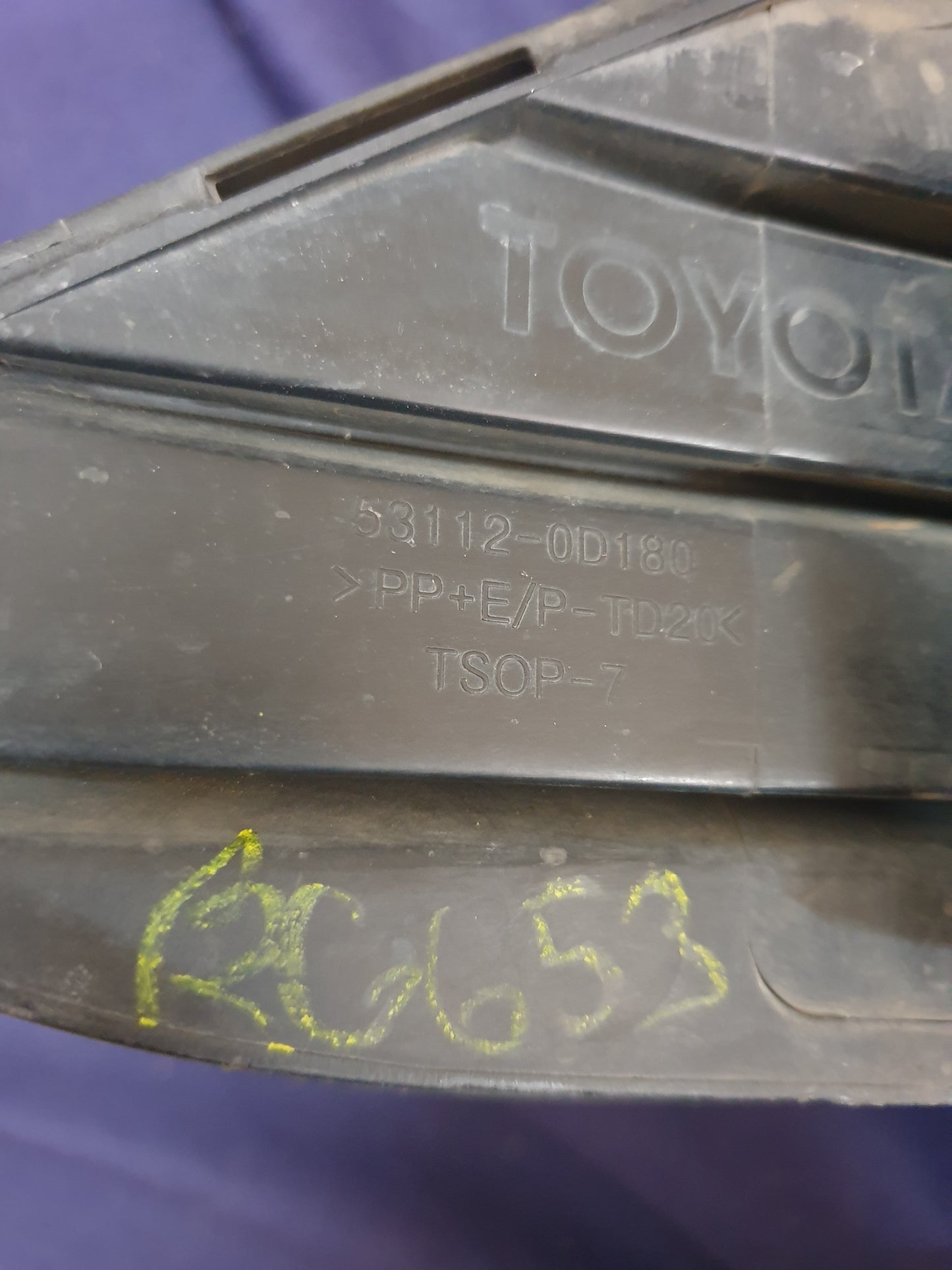 Toyota Etios Front Lower Bumper Air Radiator Grille