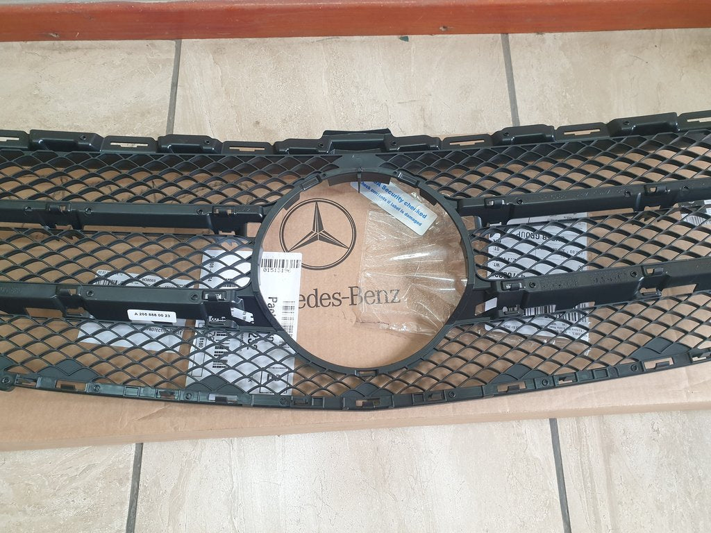 Mercedes-Benz C-Class W205, C180, C250, 2015, 2016, 2017, 2018, 2019 Radiator Grille
