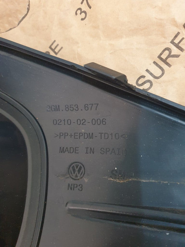 Volkswagen T-Cross 2023 Front Bumper Lower Grille Frame