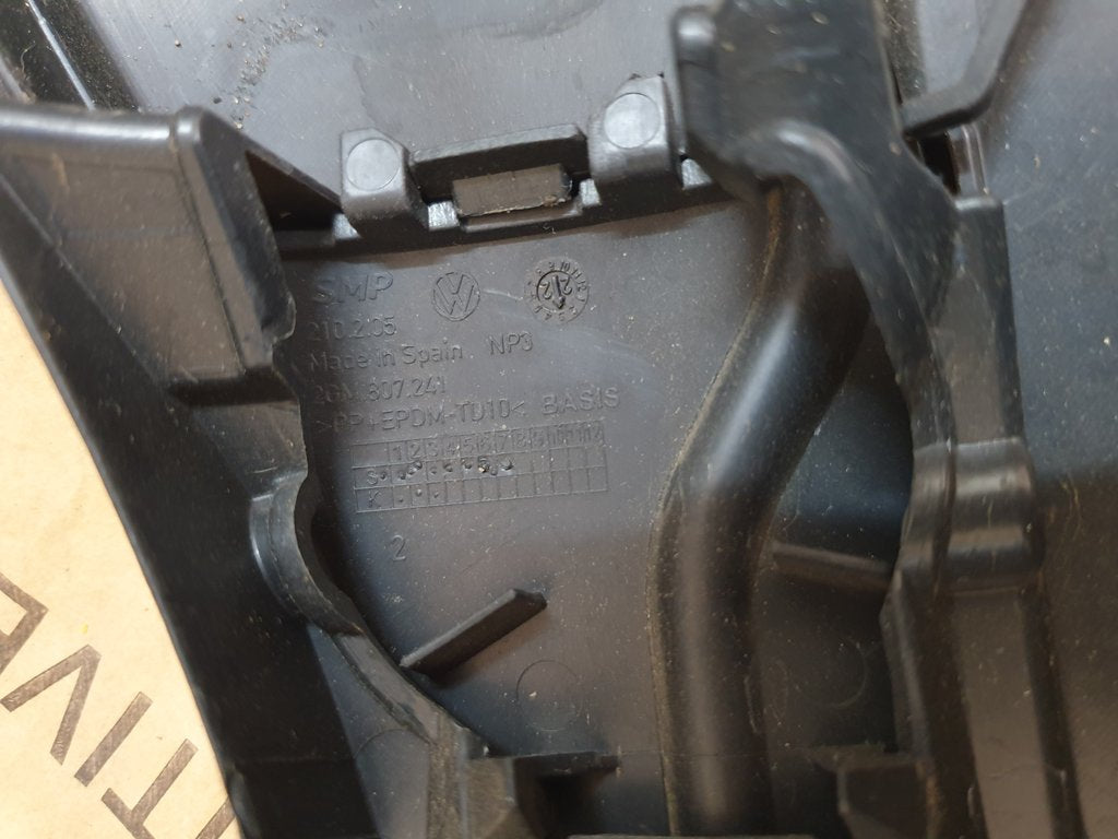 Volkswagen T-Cross 2023 Front Bumper Lower Grille Frame