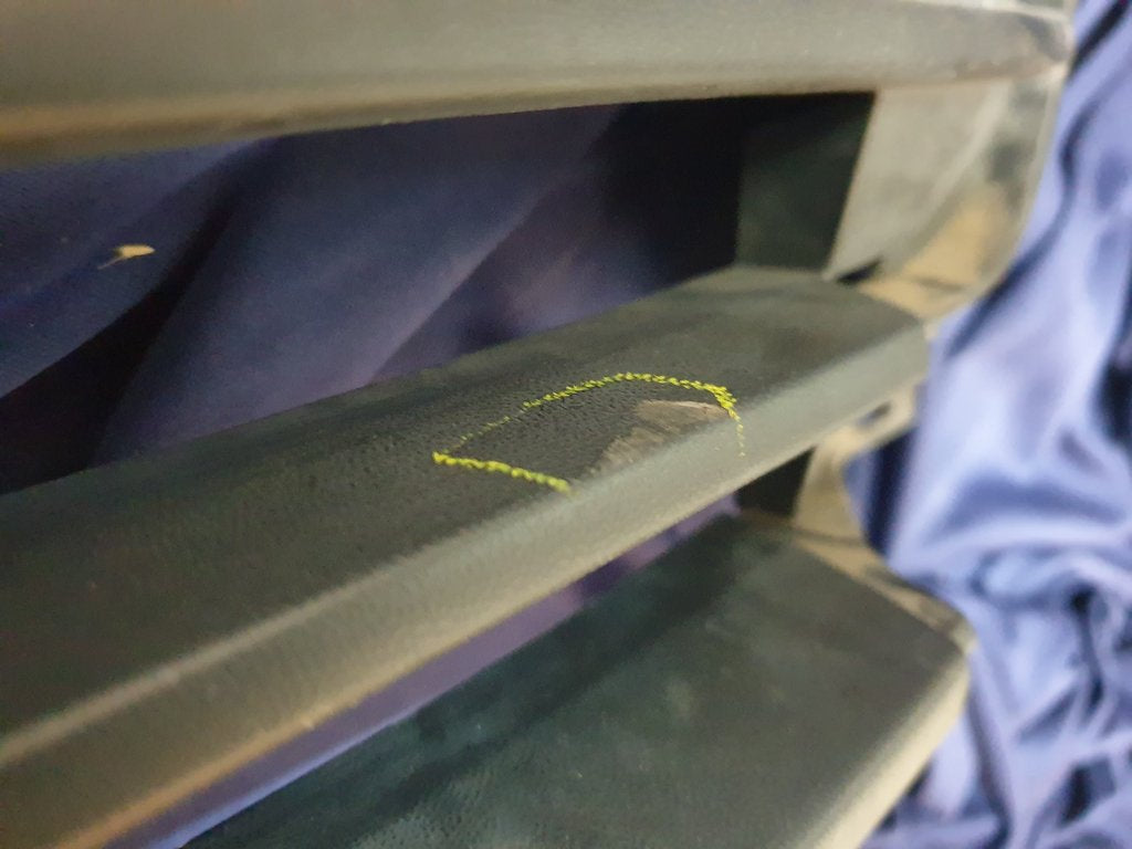 Volkswagen Front Bumper Lower Center Grille - Scuff mark