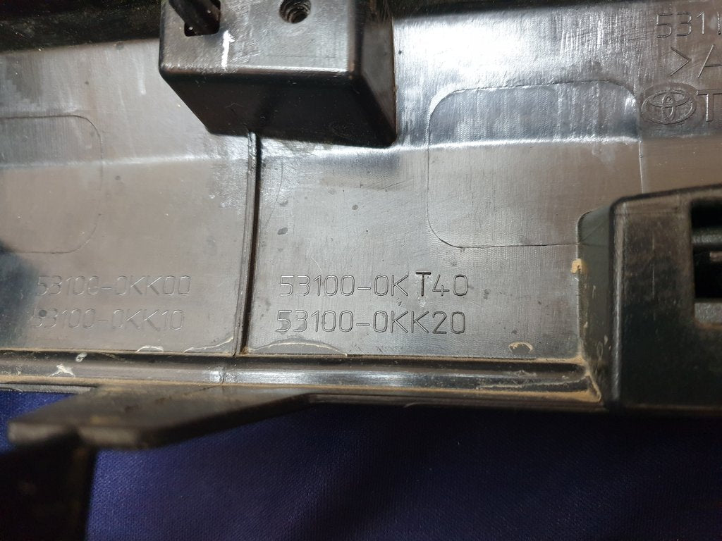 Toyota Hilux Radiator Grille - Light Wear and Tear, Small scratches