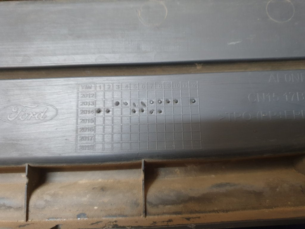 Ford Ecosport Radiator Grille - Wear and Tear