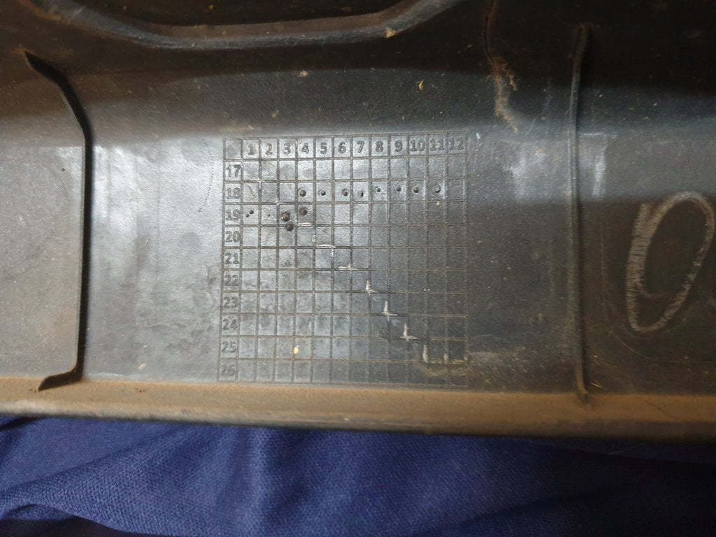 Toyota Hilux Radiator Grille - Wear and Tear, Scuffs