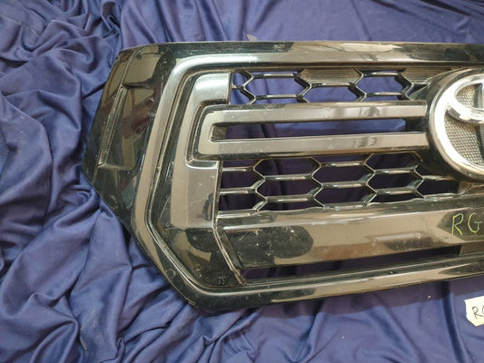 Toyota Hilux Radiator Grille - Chrome Scratches, Deep Scuffs
