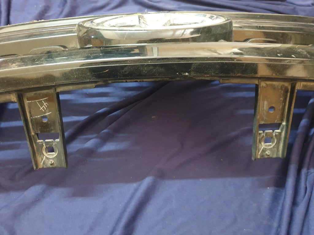 Toyota Hilux Radiator Grille - Chrome Scratches, Deep Scuffs