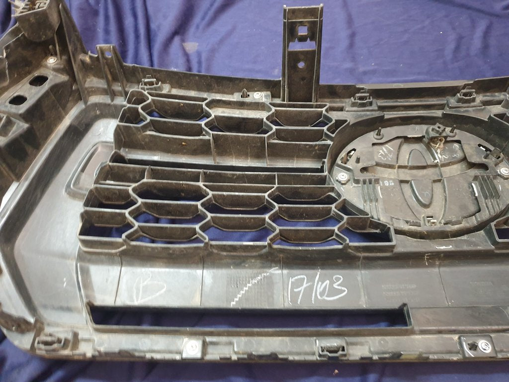 Toyota Hilux Radiator Grille - Chrome Scratches, Deep Scuffs