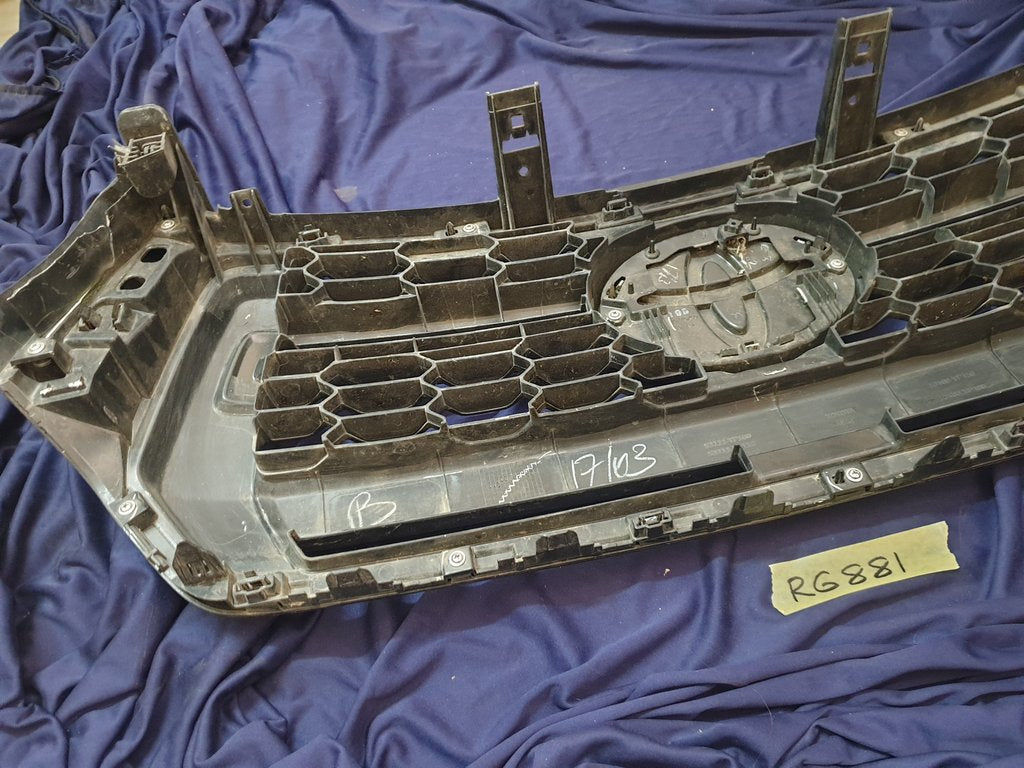 Toyota Hilux Radiator Grille - Chrome Scratches, Deep Scuffs