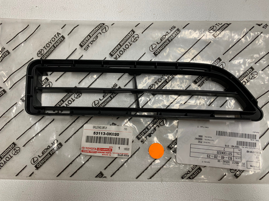 Toyota Hilux 2021 Lower Left Bumper Grille Panel