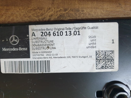 Original New Mercedes-Benz C-Class W204 Left Rear Floor Panel Substructure