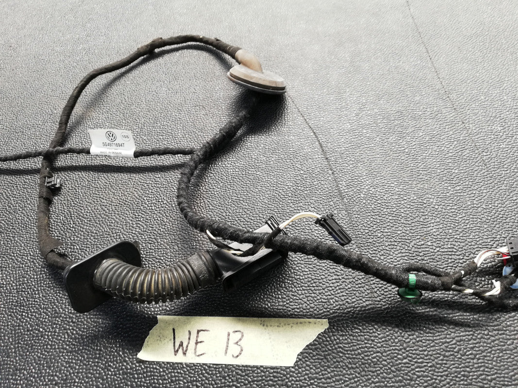 Volkswagen Golf 7 GTI 2013, 2014, 2015, 2016, 2017 Rear Door Wiring Harness
