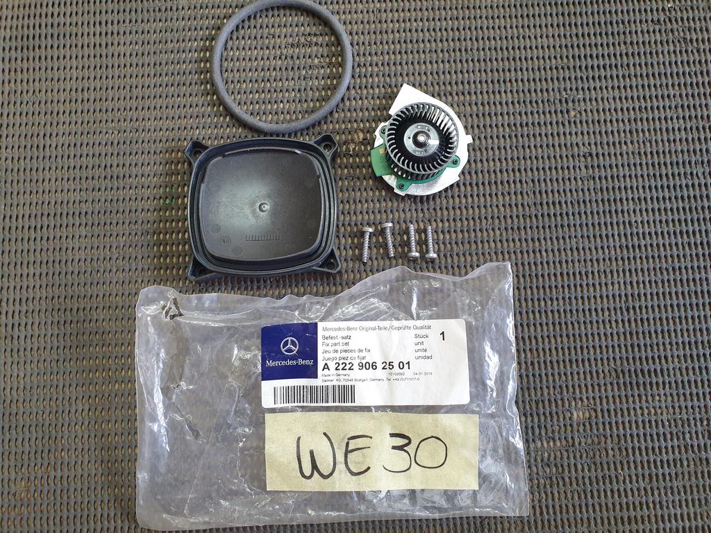 Mercedes-Benz C-Class S-Class C217 W205 W222 Headlight Blower Cooling Fan