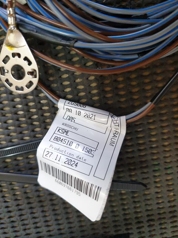 Mercedes-Benz GLE V167 W167 Left Side Sill Electrical Wiring Harness