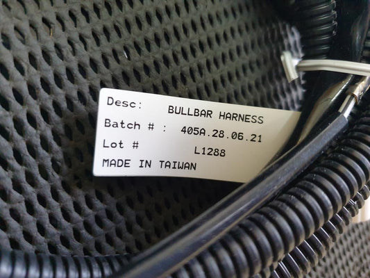 Toyota Bull bar Wiring Harness