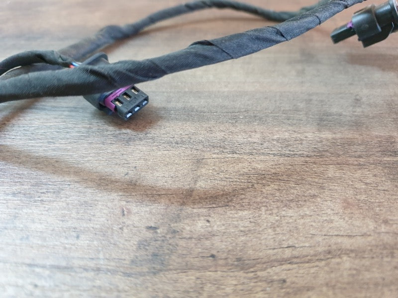 Original Used Volkswagen Polo Front Bumper Parking PDC Sensor Wiring Harness