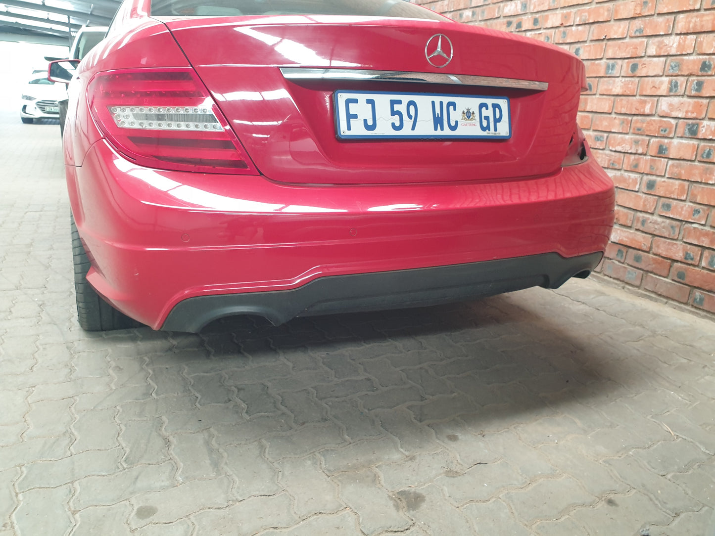 Mercedes-Benz C-Class W204 Two Door Stripping For Parts