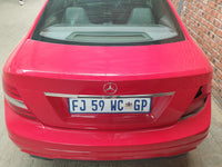 Mercedes-Benz C-Class W204 Two Door Stripping For Parts