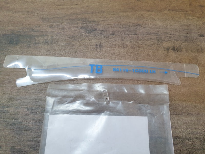 Original New Hyundai Getz Left Rear Fender Anti-Chipping Stone Decal Protective Foil