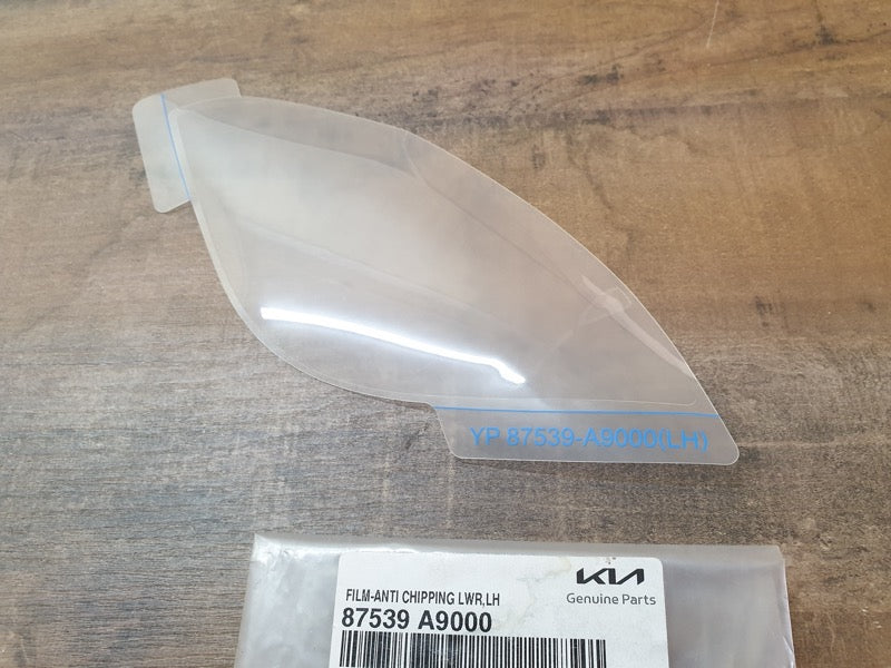 Original New Kia Carnival Sedona Left Rear Door Lower Anti-Chipping Stone Decal Protective Foil