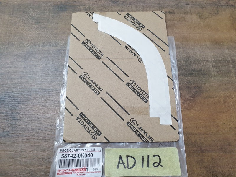 Original New Toyota Hilux Left Rear C-Pillar Anti-Chipping Stone Decal Protective Foil