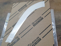 Original New Toyota Corolla Left Rear Side Panel Anti-Chipping Stone Decal Protective Foil