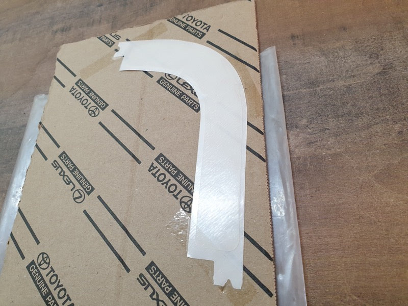 Original New Toyota Hilux Right Rear Side Panel Anti-Chipping Stone Decal Protective Foil