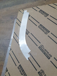 Original New Toyota Hilux Right B-Post Anti-Chopping Stone Decal Protective Foil