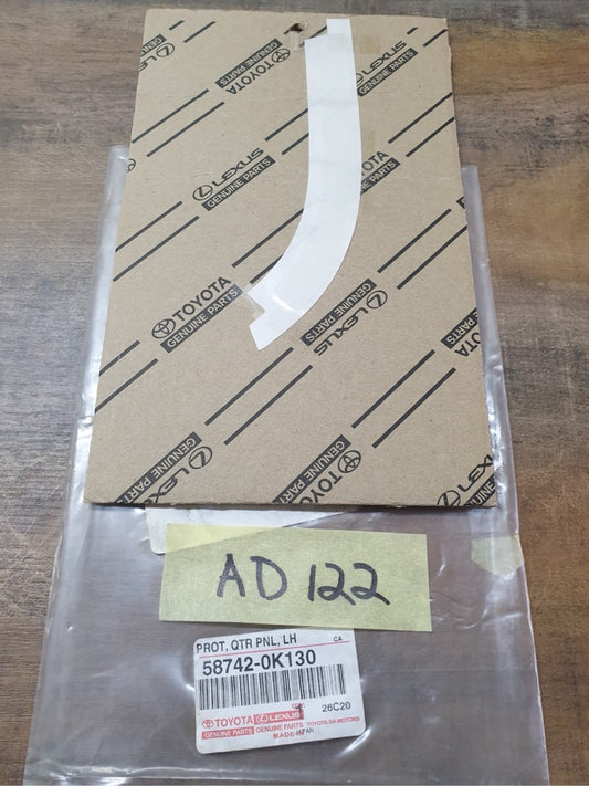 Original New Toyota Hilux Left B-Post Anti-Chopping Stone Decal Protective Foil