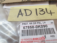 Original New Toyota Hilux Left Rear Door Anti-Chipping Stone Decal Protective Foil