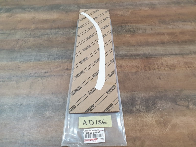 Original New Toyota Hilux Left Rear Door Anti-Chipping Stone Decal Protective Foil