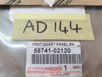 Original New Toyota Corolla Quest Right Rear Side Panel Anti-Chipping Stone Decal Protective Foil