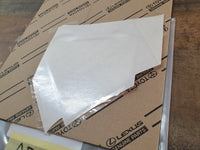 Original New Toyota Corolla Quest Right Rear Side Panel Anti-Chipping Stone Decal Protective Foil