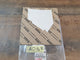 Original New Toyota Corolla Quest Left Rear Side Panel Anti-Chipping Stone Decal Protective Foil