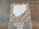 Original New Toyota Corolla Quest Right Rear Side Panel Anti-Chipping Stone Decal Protective Foil
