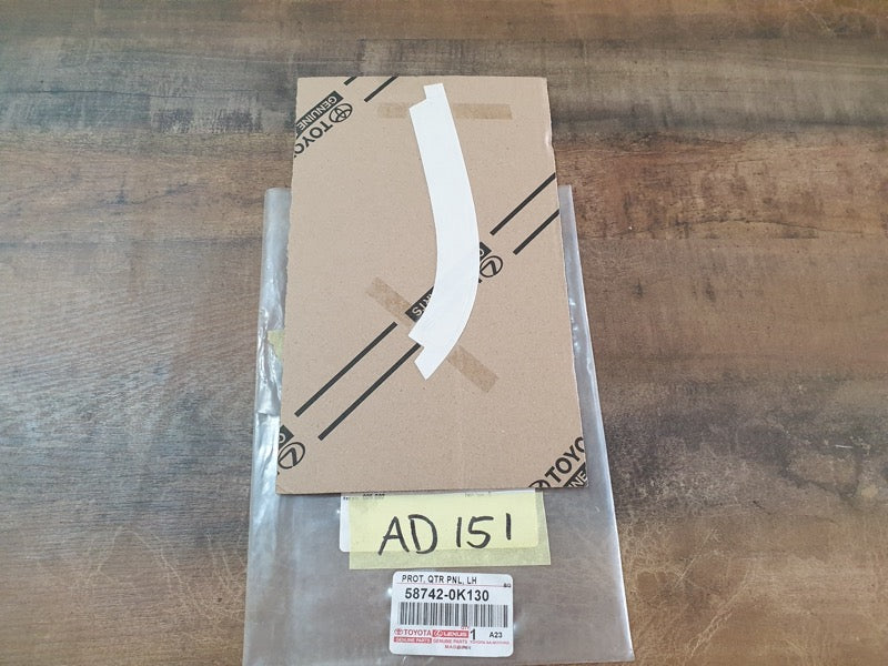 Original New Toyota Hilux Left B-Post Anti-Chopping Stone Decal Protective Foil