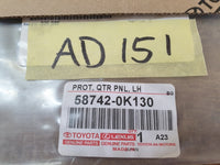 Original New Toyota Hilux Left B-Post Anti-Chopping Stone Decal Protective Foil