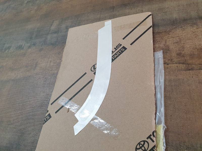 Original New Toyota Hilux Left B-Post Anti-Chopping Stone Decal Protective Foil