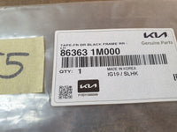 Original New Kia Cerato Left Rear Door Blackout Foil