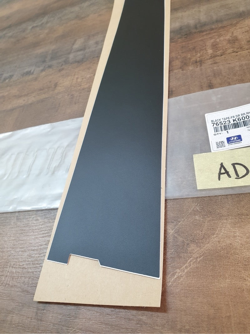 Original New Hyundai Grand i10 Right Front Door Blackout Foil
