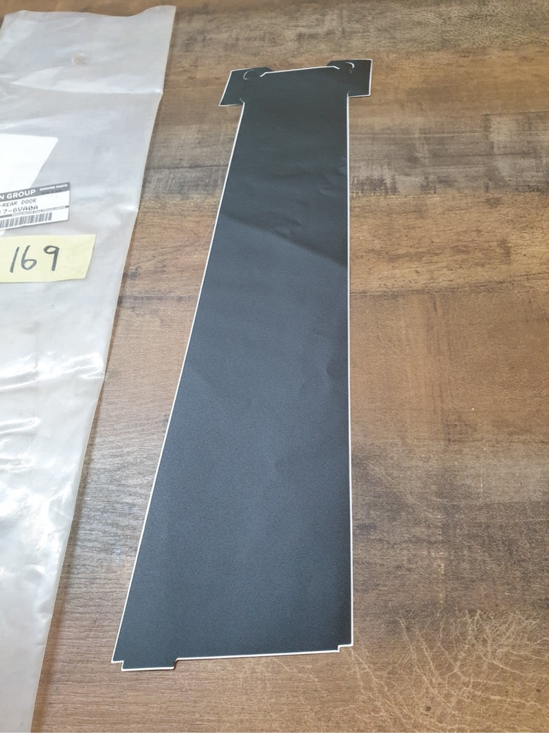 Original Used Nissan Magnite 2021 Left Rear Door Blackout Foil