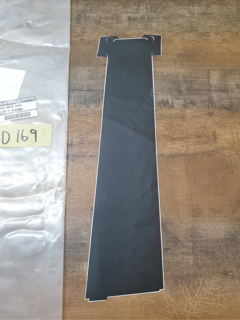 Original Used Nissan Magnite 2021 Left Rear Door Blackout Foil