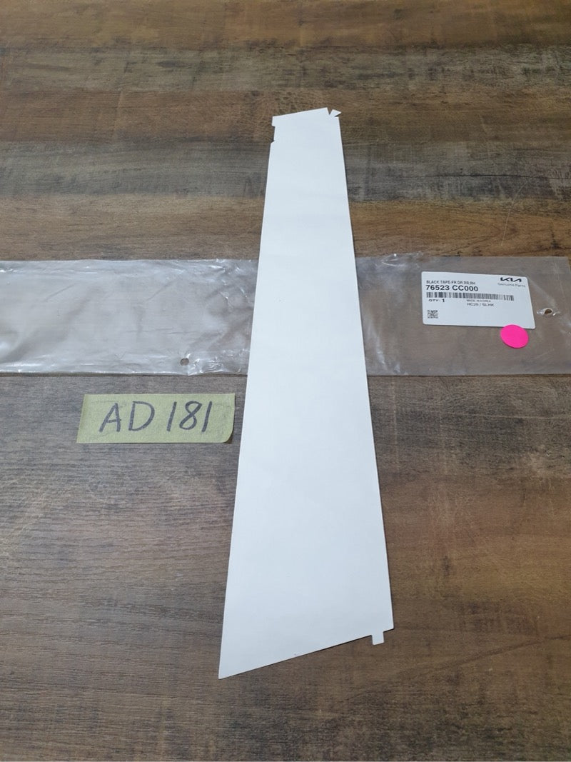 Original New Kia Sonet 2022 Right Front Door Blackout Foil