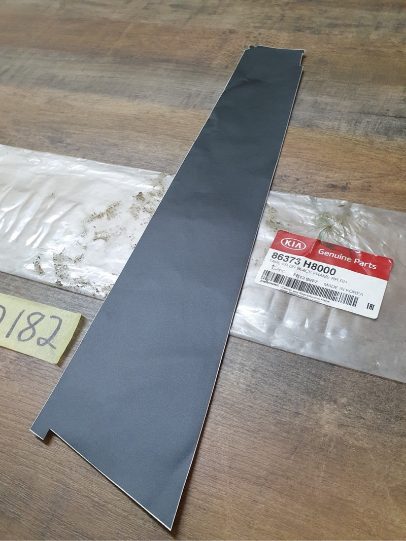 Original New Kia Rio IV Right Front Door Blackout Foil